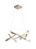 Quill LED Pendant in Modern Brass (39|135003-LED-STND-86)