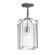 Bow One Light Semi-Flush Mount in Dark Smoke (39|121140-SKT-07-ZM0137)