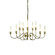 Lisse Ten Light Chandelier in Natural Iron (39|106030-SKT-20)