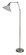 Otis One Light Floor Lamp in Satin Nickel (30|OT600-SN-WT)