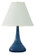 Scatchard One Light Table Lamp in Blue Gloss (30|GS802-BG)