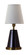 Geo One Light Table Lamp in Mahogany Bronze With Weathered Brass Accents (30|GEO411)