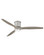 Hover Flush 60''Ceiling Fan in Brushed Nickel (13|900860FBN-LWD)