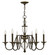 Eleanor LED Chandelier in Light Oiled Bronze (13|4956LZ)