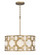 Carter LED Chandelier in Burnished Gold (13|4735BNG)