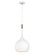 Ziggy LED Pendant in Chalk White (13|4457CI)