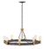 Silas LED Chandelier in Aged Zinc (13|4268DZ)