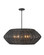 Luca LED Chandelier in Black (13|40385BLK)