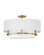 Graham LED Semi-Flush Mount in Lacquered Brass (13|38894LCB)