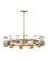 Reeve LED Chandelier in Heritage Brass (13|38109HB)