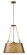 Cartwright LED Pendant in Rustic Brass (13|3395RS)