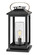 Atwater LED Pier Mount in Black (13|1167BK)