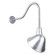 Angle Shade One Light Outdoor Gooseneck Light in Galvanized (381|H-QSN18112-SA-96/QSNHL-H-96)