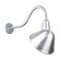 Angle Shade One Light Outdoor Gooseneck Light in Galvanized (381|H-QSN18112-SA-96/QSNHL-A-96)