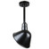 Warehouse One Light Pendant in Black (381|H-QSN18112-SA-91/QSN12``ST3-91/QSNHDSMC-91)