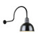 Deep Bowl Shade One Light Outdoor Gooseneck Light in Black (381|H-QSN16112-SA-91/QSNHL-C-91)