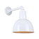 Deep Bowl Shade One Light Outdoor Gooseneck Light in White (381|H-QSN16110-SA-93/QSNB-44-93)