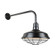 Warehouse One Light Outdoor Gooseneck Light in Black (381|H-QSN15118-SA-91/QSNB-13-91/QSNWGR-18``-91)