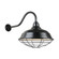 Warehouse One Light Outdoor Gooseneck Light in Black (381|H-QSN15117-SA-91/QSNHL-A-91/QSNWGR-17``-91)