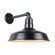 Warehouse One Light Outdoor Gooseneck Light in Black (381|H-QSN15116-SA-91/QSNB-44-91)