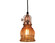 Aubrey One Light Pendant in Weathered Copper (381|H-99566-C-49-AMC)