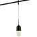 Gk Lightrail One Light Pendant Head in Black Gloss (42|GKTH0445-66C)