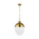 Aubry Two Light Pendant in Burnished Brass (454|TP1082BBS)