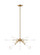 Monroe 12 Light Chandelier in Burnished Brass (454|KSC10612BBSGW)