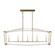 Thayer Five Light Linear Chandelier in Antique Gild (454|F3326/5ADB)