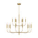 Brianna 15 Light Chandelier in Burnished Brass (454|EC10015BBS)