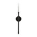 Bayview One Light Wall Sconce in Aged Iron (454|CW1091AI)