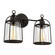 Stonington Two Light Vanity in Smith Steel (454|CV1002SMS)