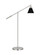 Wellfleet One Light Floor Lamp in Midnight Black and Polished Nickel (454|CT1121MBKPN1)