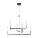 Bayview Six Light Chandelier in Aged Iron (454|CC1346AI)
