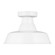 Barn Light One Light Outdoor Flush Mount in White (454|7837401-15)