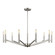 Vector Nine Light Chandelier in Brushed Nickel (454|3124309-962)