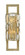 Gemma LED Wall Sconce in Silver Leaf (138|FR33730SLF)
