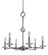 Pirouette Six Light Chandelier in Polished Nickel (8|3106 PN)