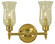 Sheraton Two Light Wall Sconce in Brushed Nickel (8|2502 BN)