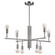 Eight Light Chandelier in Brushed Nickel (112|7091-08-55)