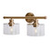 Zane Two Light Bath Vanity Light in Soft Gold (112|5748-02-12)