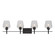 Chalice Four Light Bath Lighting in Black (112|5743-04-04)