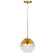 Callisto One Light Pendant in Soft Gold (112|2761-01-12)