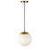 Selene One Light Mini Pendant in Soft Gold (112|2747-01-12)