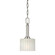 One Light Mini Pendant in Brushed Nickel (112|2695-01-55)