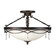 Three Light Semi Flush Mount in Antique Bronze (112|2496-03-32)