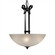 Family Number 462 Four Light Pendant in Natural Iron (112|2396-04-11)