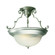 Two Light Semi Flush Mount in Brushed Nickel (112|2298-02-55)