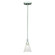 One Light Mini Pendant in Brushed Nickel (112|2227-01-55)