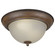 Family Number 93 Rustic Sienna Two Light Flush Mount in Rustic Sienna (112|20008-02-41)